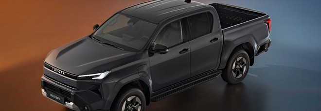 Toyota Hilux Full Electric: il pick-up arriva anche in versione 100% elettrica