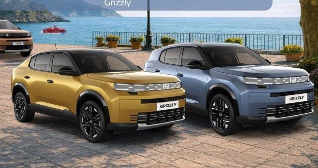 Fiat Grizzly SUV e Fastback: svelata la prima immagine ufficiale
