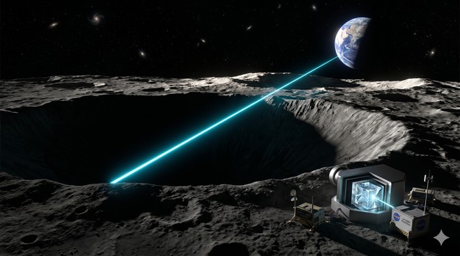 Laser nei crateri lunari: ecco come cambierà l'esplorazione spaziale