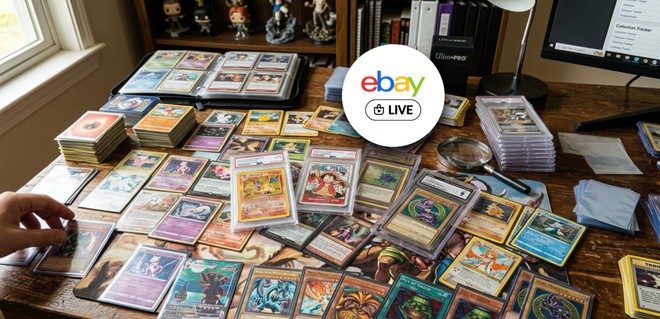 Carte Pokémon (e non solo) all'asta su eBay Live a partire da 1: l'evento perfetto per i collezionisti