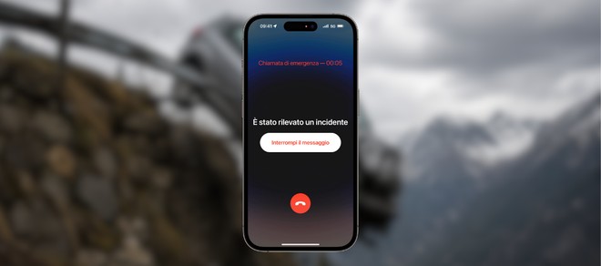 iPhone salva una donna: il rilevamento incidenti chiama i soccorsi in tempo