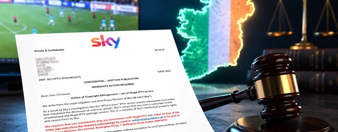 Smetti di usare le IPTV o potremmo trascinarti in tribunale: la lettera di Sky