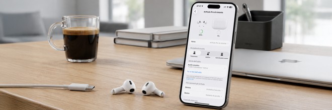 Apple, più ordine nelle impostazioni degli AirPods: cosa cambierà con iOS 27