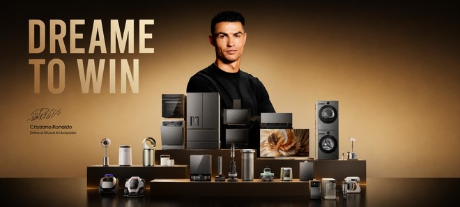 Cristiano Ronaldo entra nella famiglia Dreame come ambassador mondiale