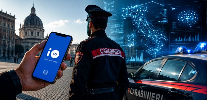 Anteprima: Denunce tramite app IO, AI e analisi dati: i Carabinieri preparano l'Arma del futuro