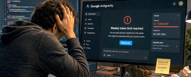 Anteprima: Antigravity consuma troppi token: Google risponde con Gemini 3.5 Flash Low