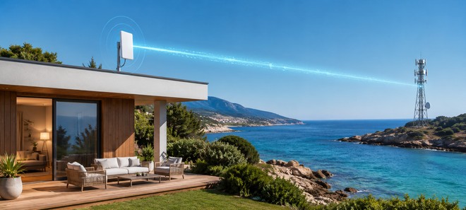 Paghi internet solo quando lo usi: la nuova idea di Eolo per le case al mare