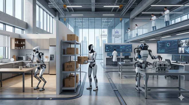 A Shanghai apre la prima mega palestra per addestrare i robot del futuro