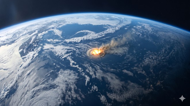 Anteprima: Asteroide esplose nel Pacifico: aveva la forza di dieci bombe atomiche