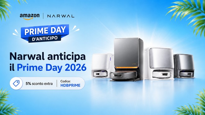 Anteprima: Narwal anticipa il Prime Day: tutti i prodotti in offerta e codice sconto extra per HDblog