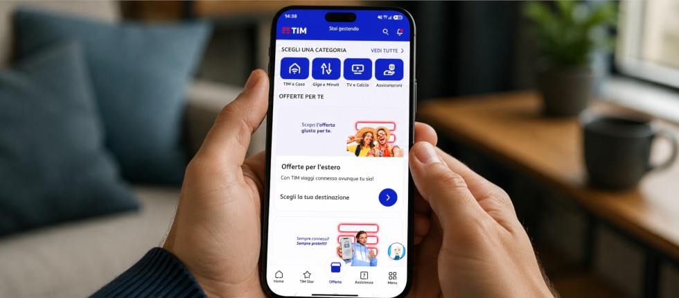 TIM aggiorna la sua app MyTIM: nuovo design per menù e icone