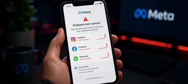 Copertina: Instagram, Facebook e WhatsApp, problemi in Italia: cosa succede