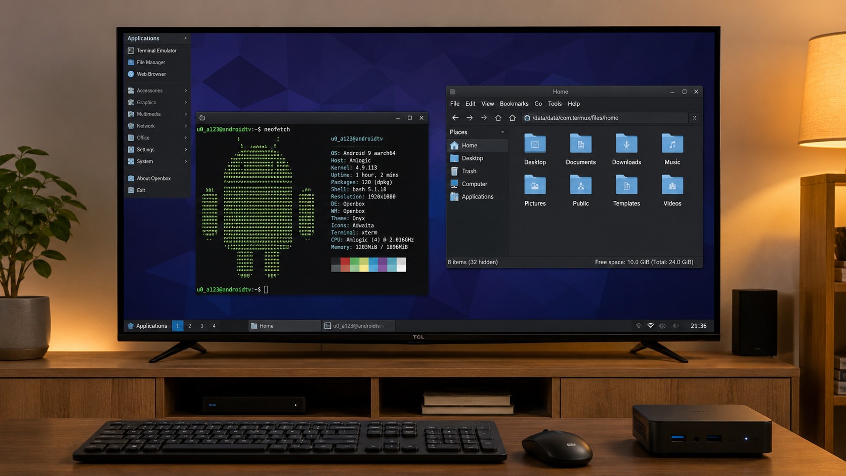 Smart TV trasformata in computer Linux: ecco come