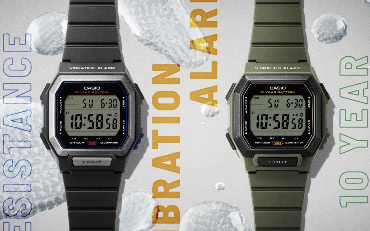 Casio W-738H-1AV arriva in Italia: il digitale che dimentica il ...