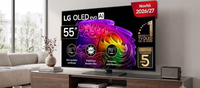 Smart TV LG OLED 55'': oltre 700? di sconto su Amazon