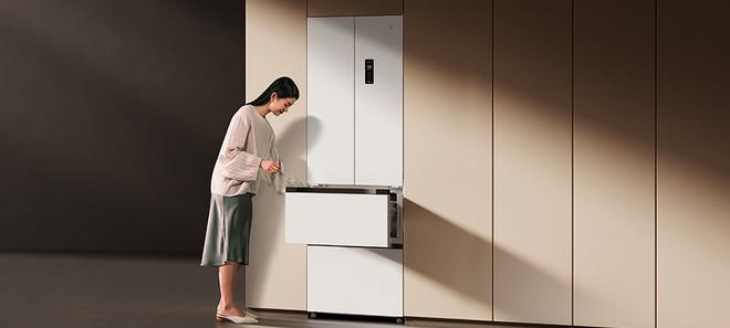 Xiaomi presenta un frigorifero French Door da 400 litri compatto