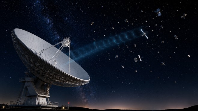 Anteprima: Detriti spaziali: i radiotelescopi diventano un nuovo radar per l'orbita