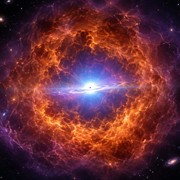 Chandra osserva il gas a 20 milioni di gradi attorno a un antico quasar