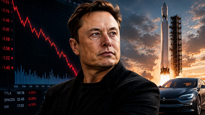 Anteprima: Non è un buon periodo per Elon Musk: il suo patrimonio crolla sotto i 700 miliardi