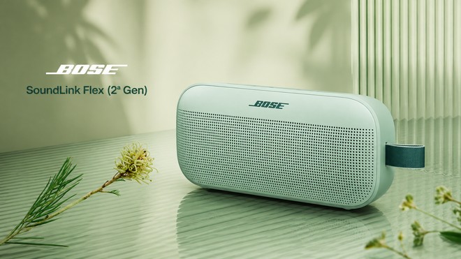 Anteprima: Lo speaker Bose SoundLink Flex (2ª Gen) scende su Amazon: 12 ore di musica e colore Menta…