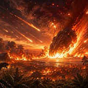 L'asteroide dei dinosauri potrebbe aver trasformato la Terra in un forno inferna