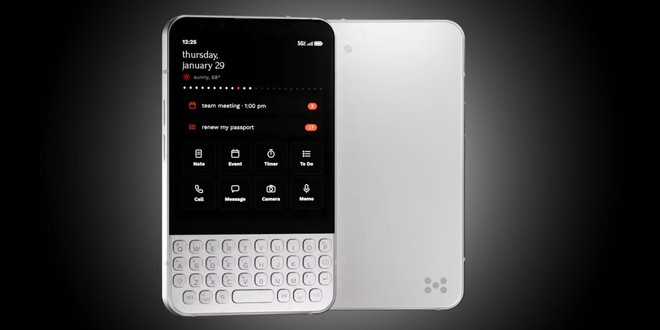 Anteprima: Minimal Phone 2, le specifiche: display OLED, tastiera QWERTY e chip MediaTek