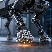 Piedi in 3D e AI: così i robot quadrupedi diventano più efficienti