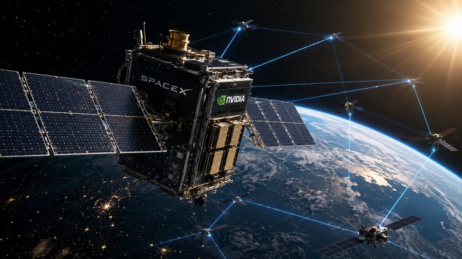 Anteprima: SpaceX vuole portare un milione di data center nello spazio: Nvidia sarà il cervello