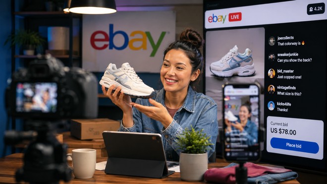 Anteprima: eBay punta tutto sul live shopping: vendite triplicate e nuova espansione
