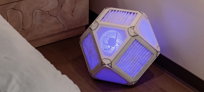 Anteprima: OddCube è il purificatore d'aria che sfida lobsolescenza programmata