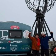 Dall&rsquo;Italia a Capo Nord su un&rsquo;Ape camperizzata: l&rsquo;incredibile 