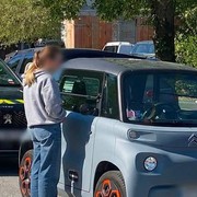 Citroën Ami a 72 km/h: 15enne beccata con il motore modificato