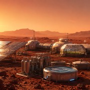 SpaceX prepara basi marziane autosufficienti: energia e acqua senza rifornimenti
