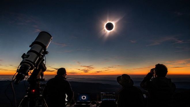 Anteprima: Leclissi totale invade Netflix e YouTube: il mondo si fermerà a guardare
