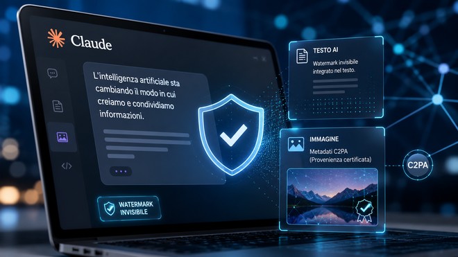 Anteprima: Anthropic prepara watermark digitali per rendere riconoscibili i contenuti AI