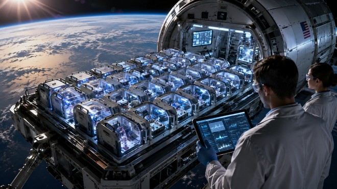 Anteprima: SpaceX lancerà 32 laboratori orbitali per accelerare la ricerca farmaceutica