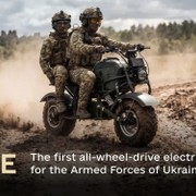 MUL.E: ecco la moto elettrica ucraina progettata per i campi minati