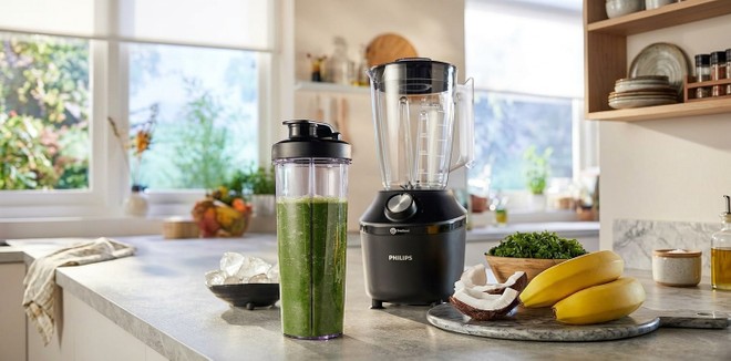 Anteprima: Frullatore Philips con borraccia d'asporto: sconto del 46% e frullati perfetti in 45 seco…