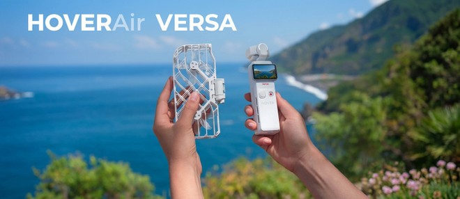 Anteprima: HOVERAir VERSA è un gimbal che può volare: una sola fotocamera per riprese a terra e in a…