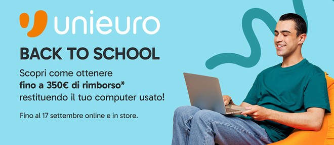 Anteprima: Back to School Unieuro: quattro notebook per studio, lavoro e gaming