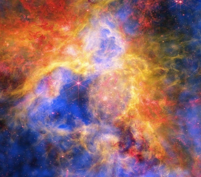 Anteprima: Webb, Hubble e Chandra mostrano la Nebulosa Tarantola come non labbiamo mai vista