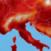 La NASA fotografa l'estate più rovente della storia europea