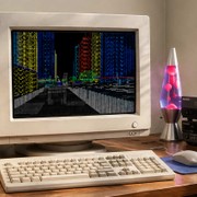 Qualcuno è riuscito a creare una città 3D esplorabile usando solo caratteri ASCI