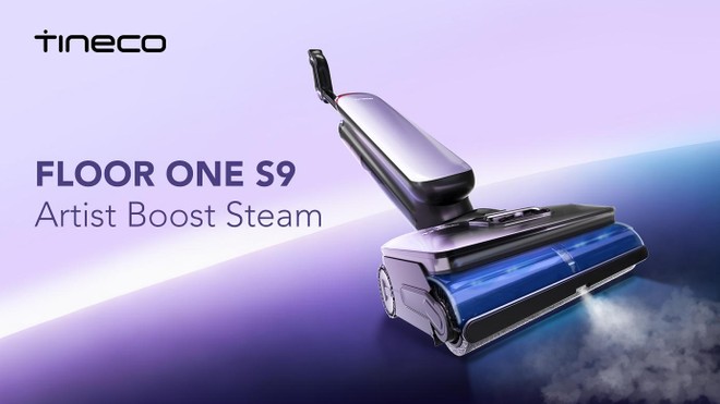 Anteprima: Tineco Floor One S9 Artist Boost Steam: la lavapavimenti con vapore a 230°C