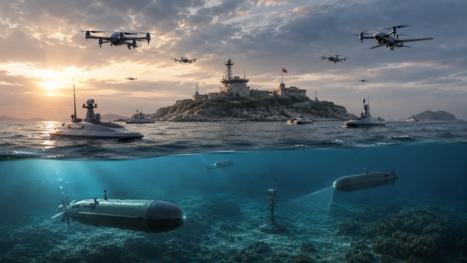 Anteprima: Droni in cielo e sottacqua: così Pechino vuole difendere le isole