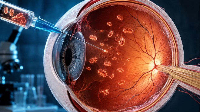 Anteprima: Mitocondri iniettati nella retina potrebbero riaccendere la vista
