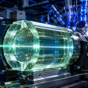 Fusione nucleare: un cristallo più grande spinge i laser a 200 J