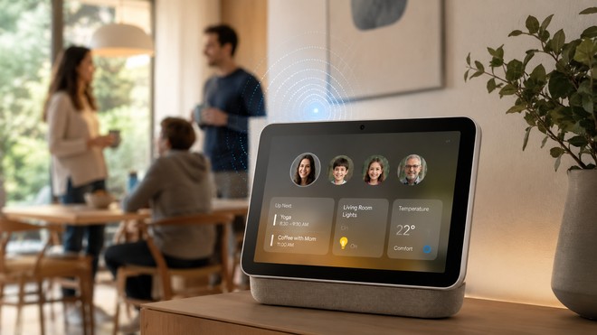 Anteprima: Il nuovo Apple Home Hub potrebbe sapere chi sei senza chiedertelo
