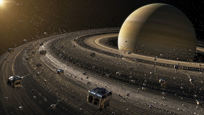Anteprima: La NASA potrebbe lanciare 10.000 mini-sonde negli anelli di Saturno