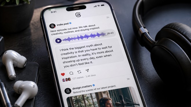 Anteprima: Threads punta sui podcast: trascrizioni automatiche in arrivo